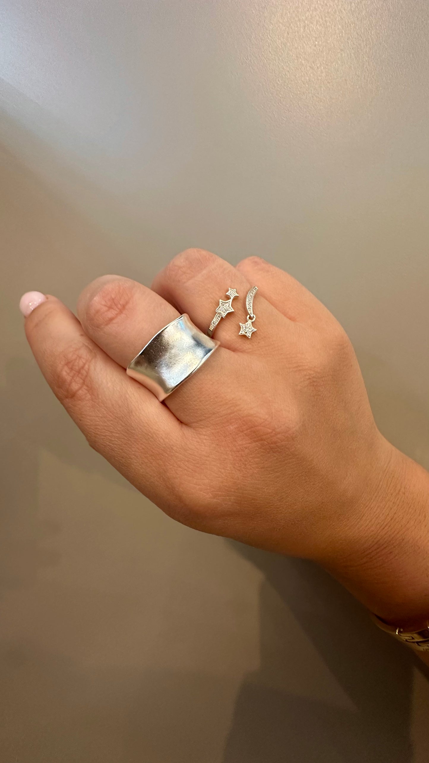 Anillos stars plata 925