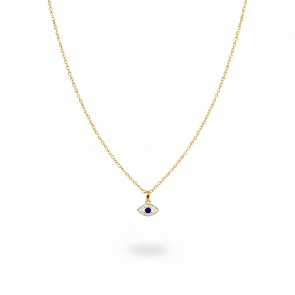 Collar mini ojo turco