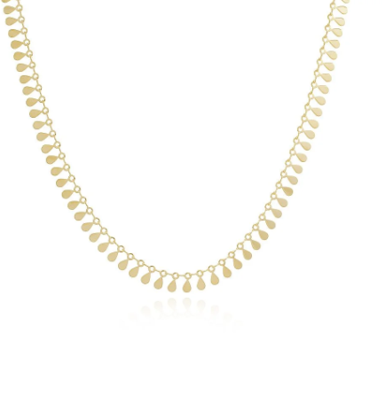 Choker gotas gold