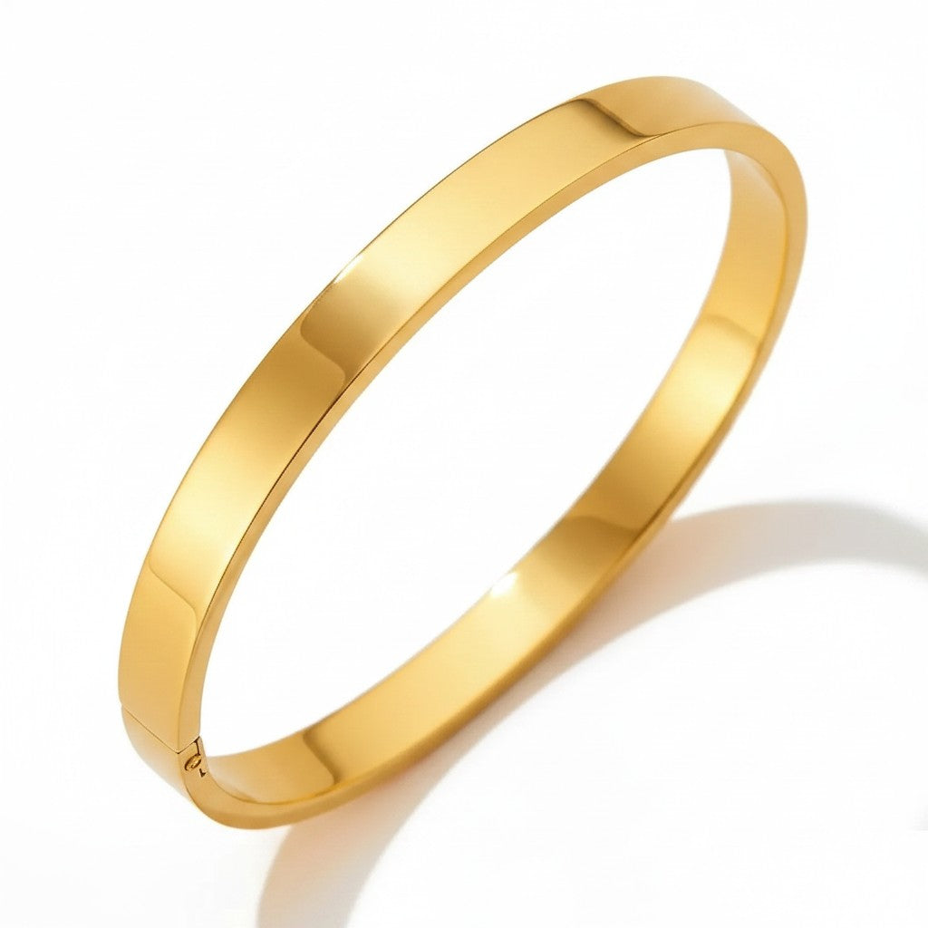 Brazalete liso oro
