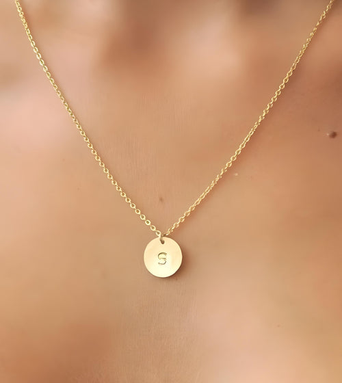 Collar personalizado S gold