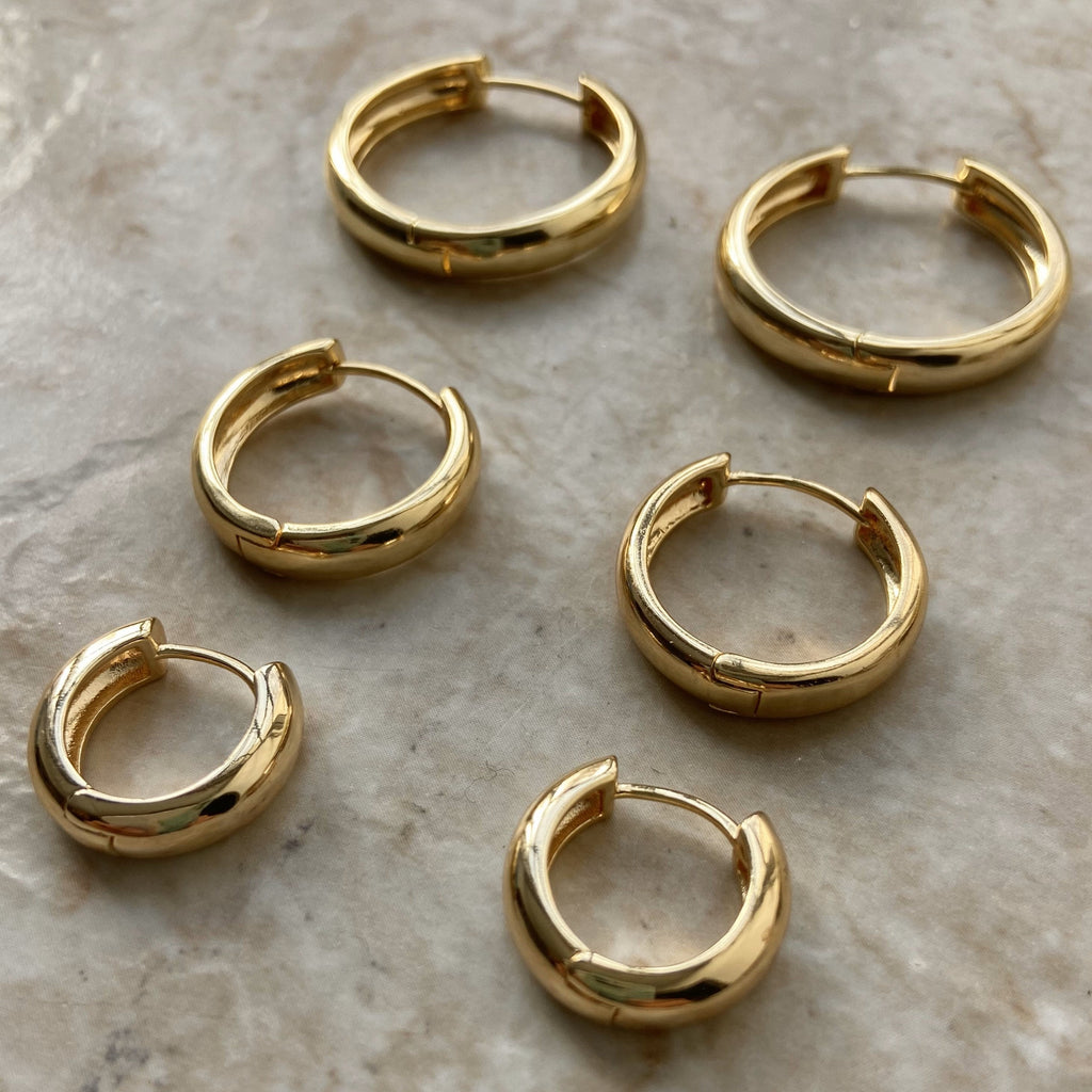 Golden hoops M