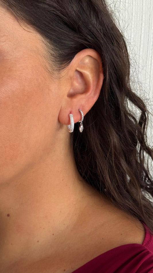 Argollas Jess plata 925