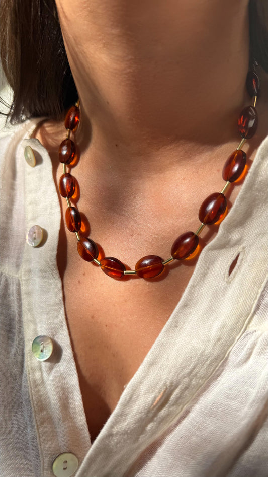 Collar oval terra