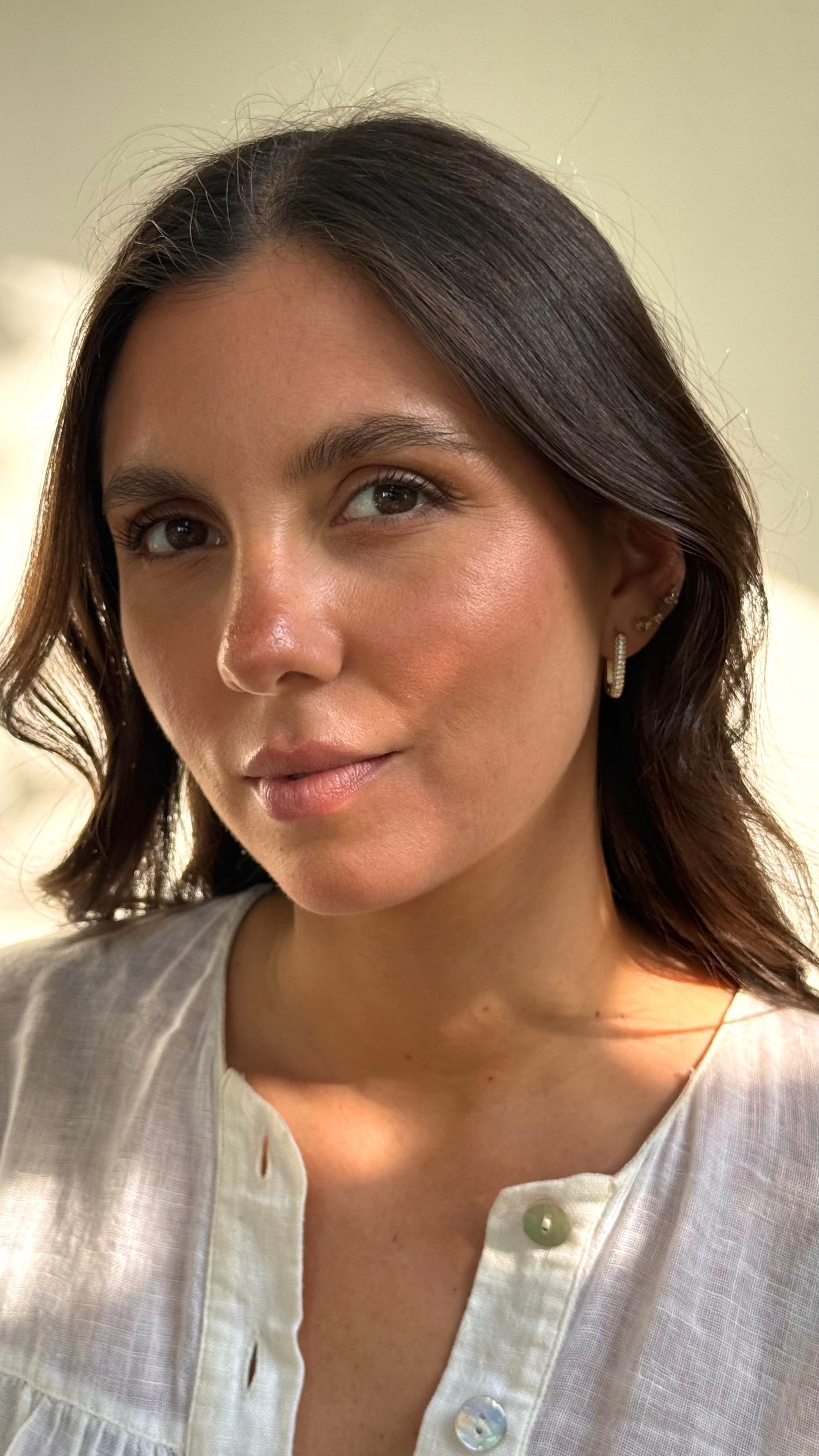 Argollas Shiny rectangular