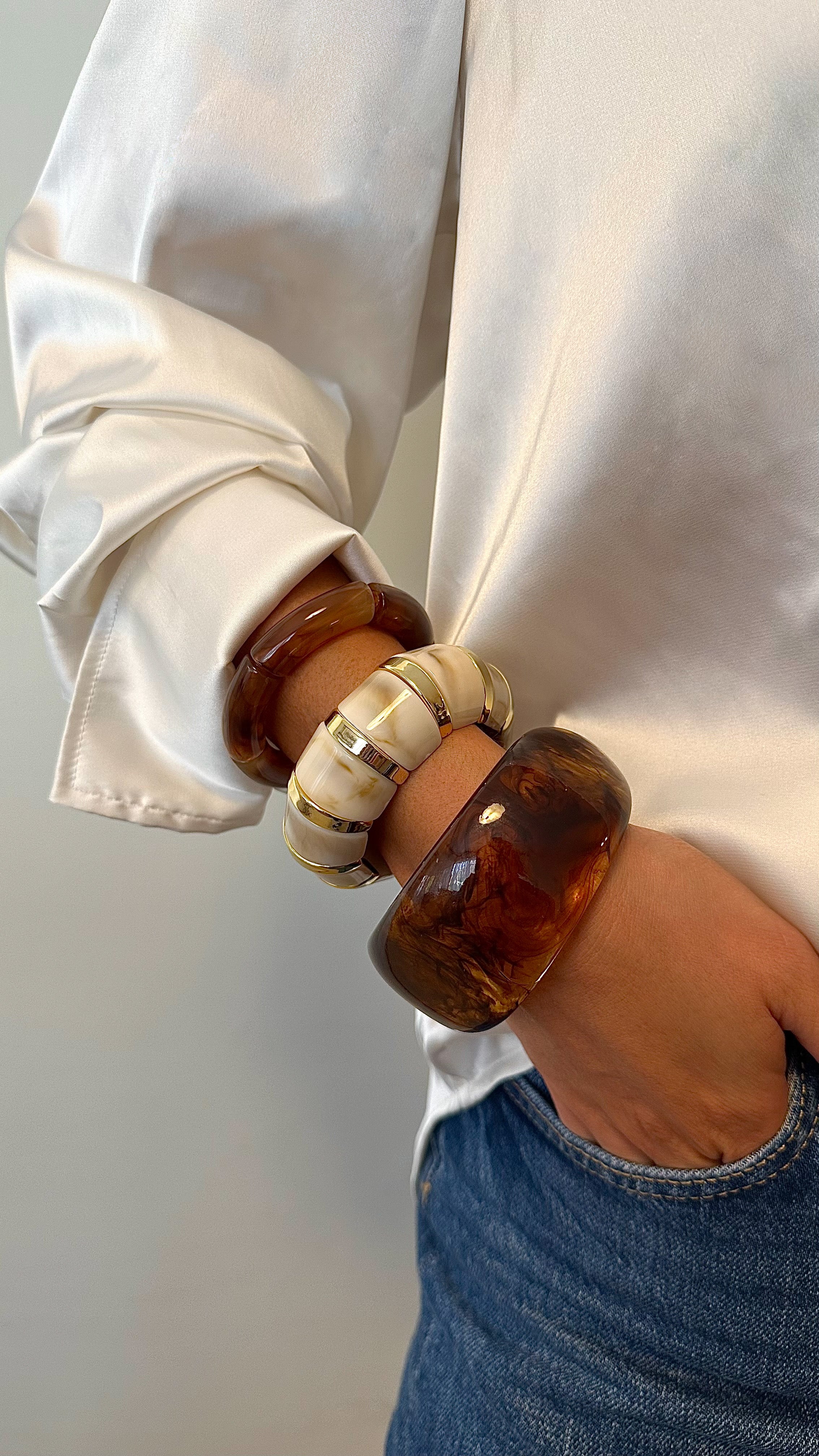 Pulsera Boipeba café