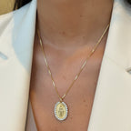 Collar virgen de los Rayos XL