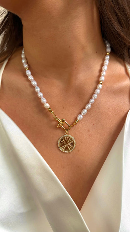 Collar Perlas Padre Nuestro