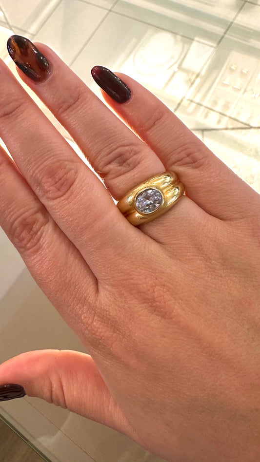 Anillo Bombai gold