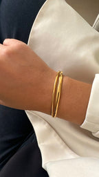 Esclava doble oro