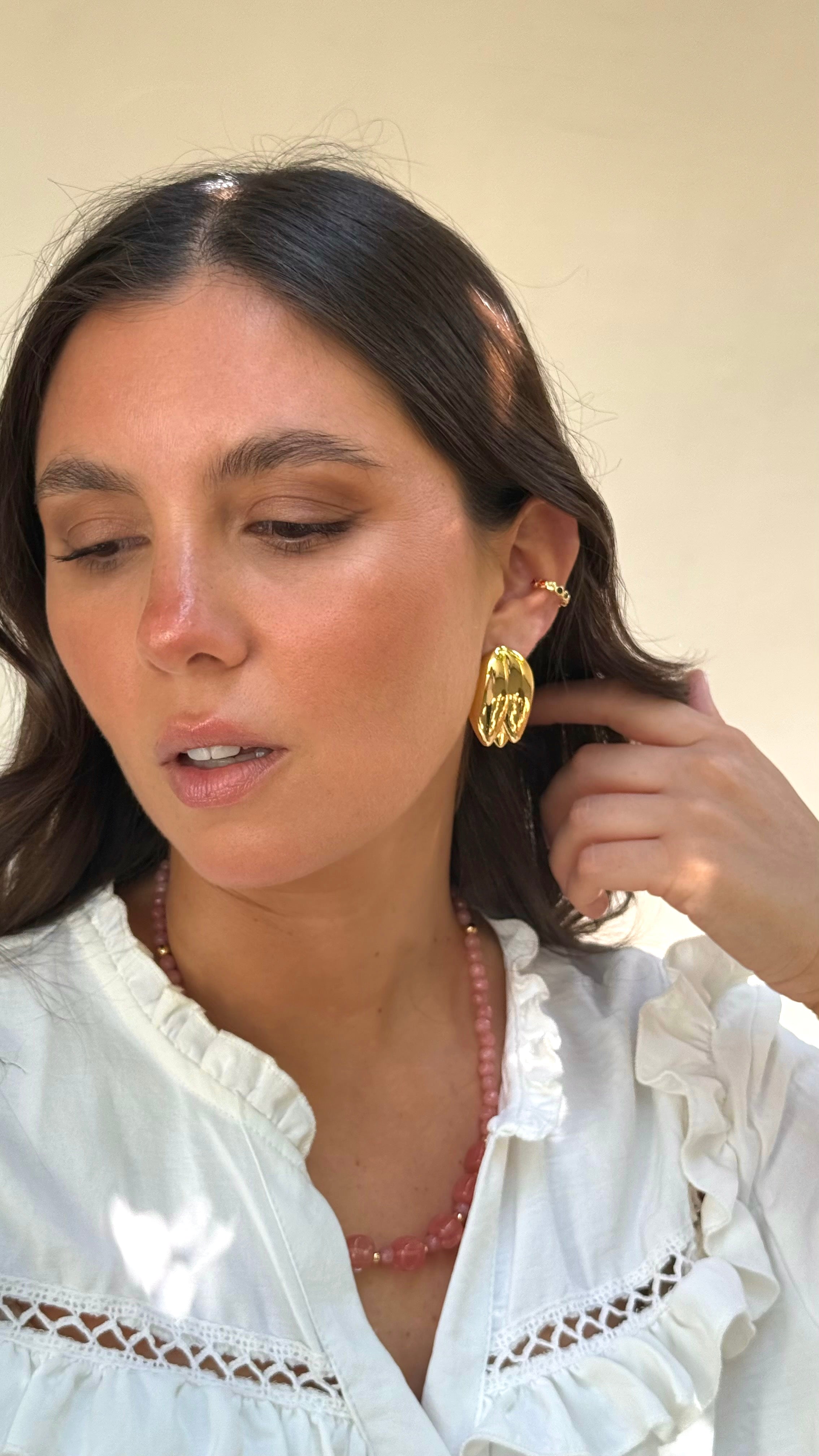 Aros tulipán gold