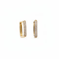 Argollas Shiny rectangular