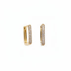 Argollas Shiny rectangular