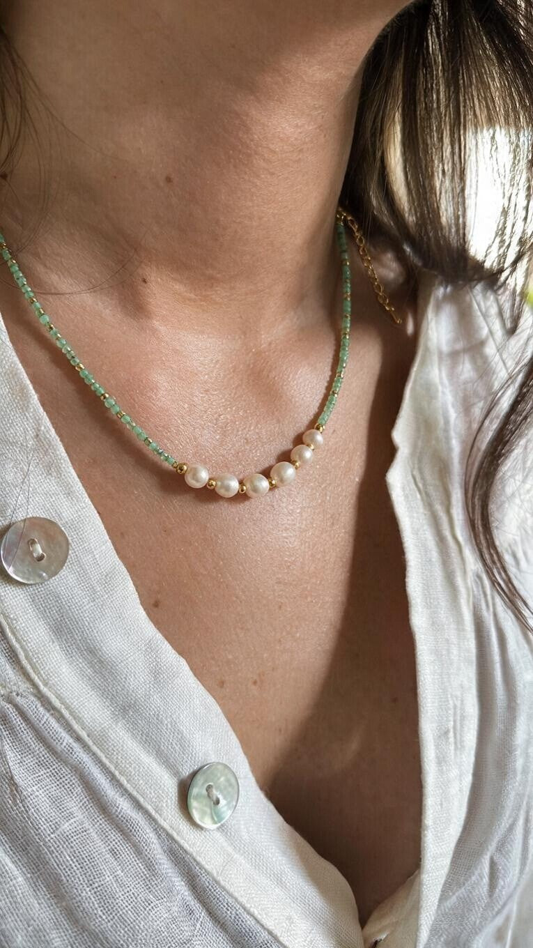 Collar Buzios menta