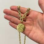 Collar Virgen y niño Jesús