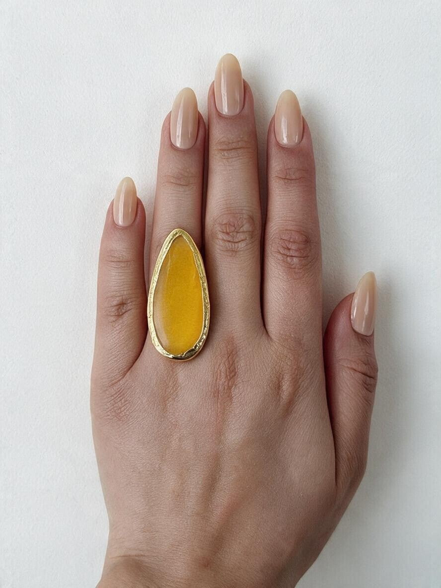 Anillo Palau amarelo