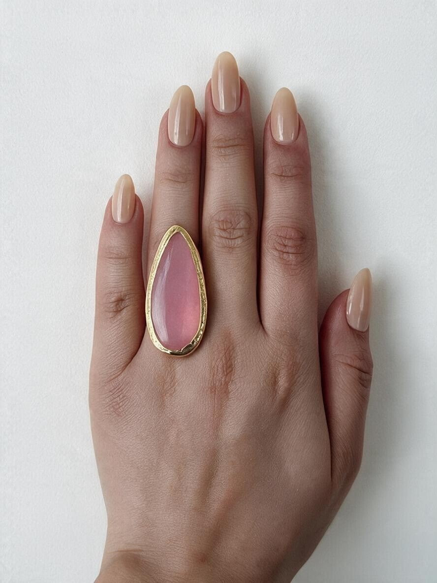 Anillo Palau rosa