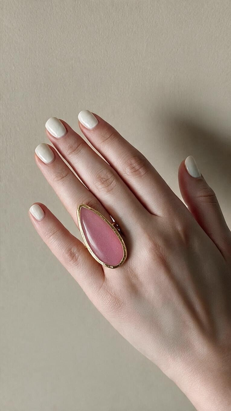 Anillo Palau rosa