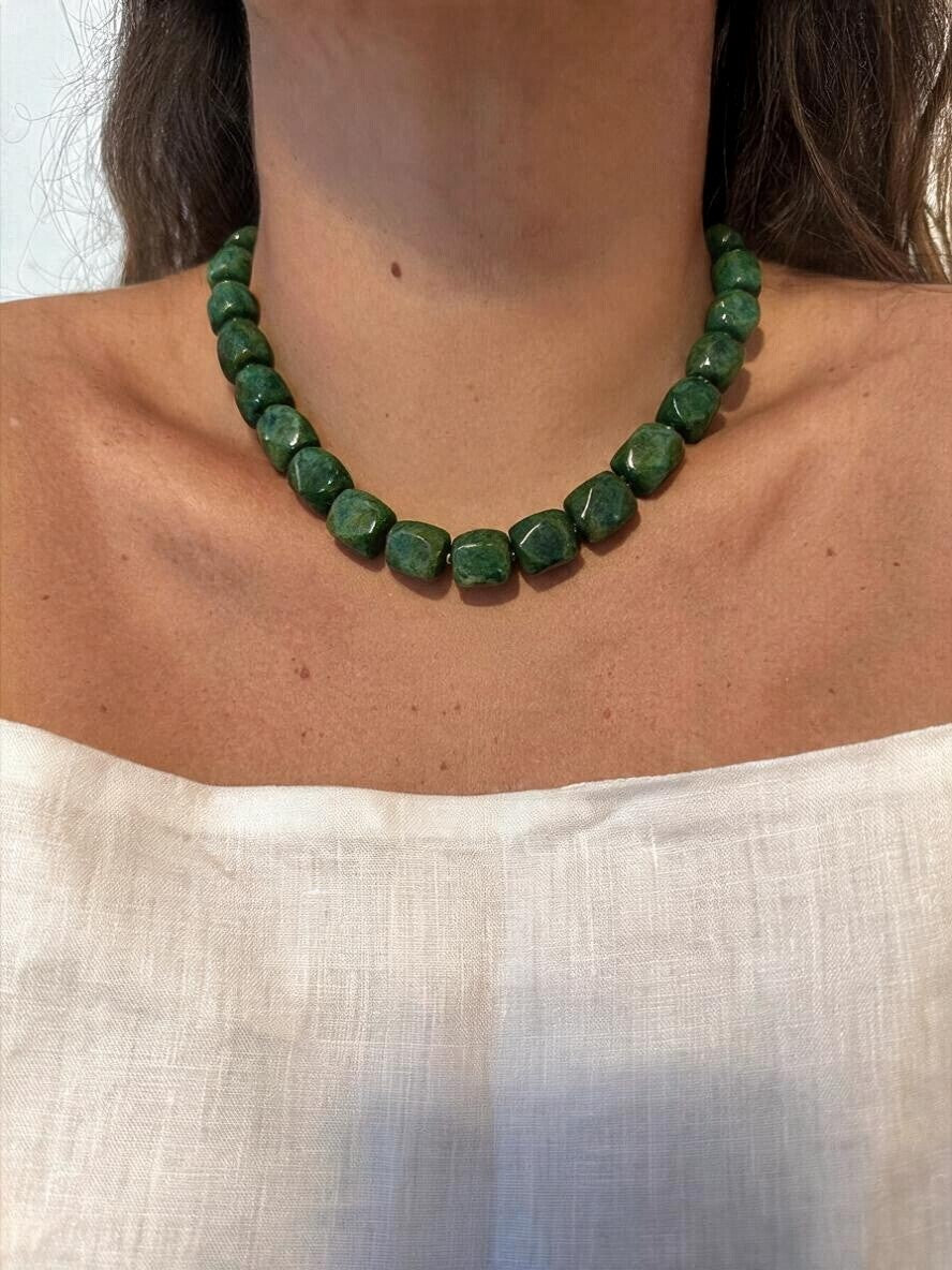 Collar Meli verde
