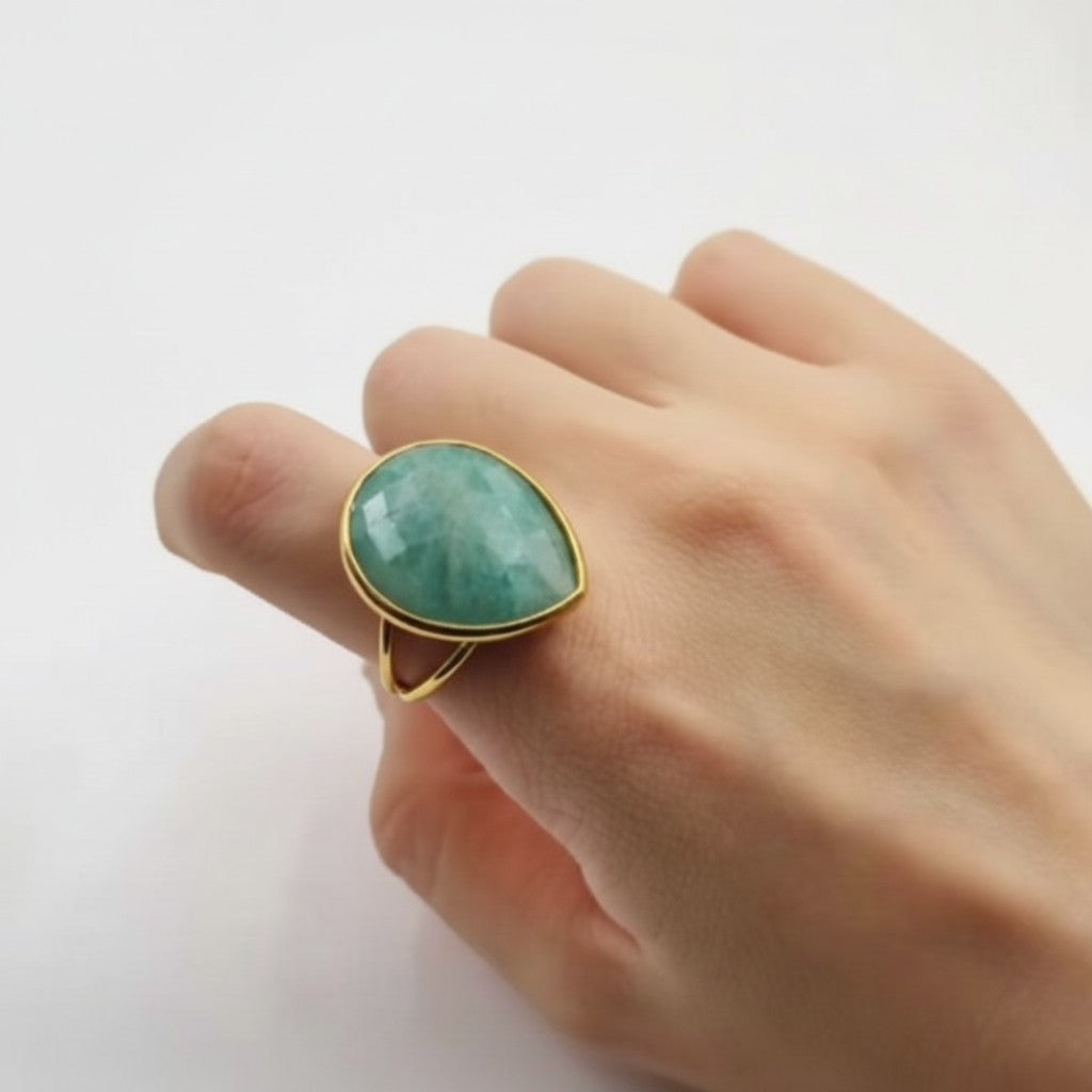 Anillo Arraial - Amazonita