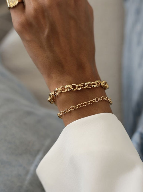 Pulsera Rolo gold