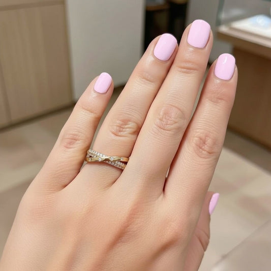 Anillo triple cross gold