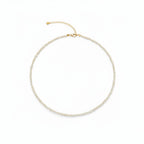 Choker mini perlas gold