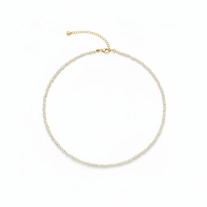 Choker mini perlas gold