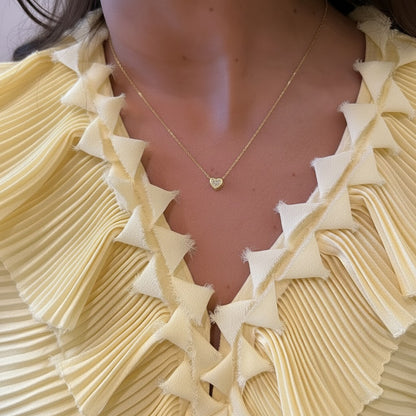 Collar mini love gold
