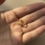 Earcuff triple liso gold