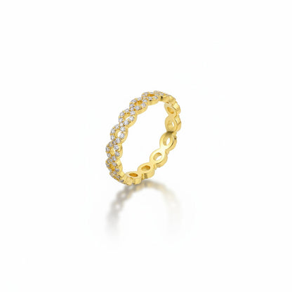 Anillo infinitos gold