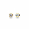 Aros punto de luz M gold