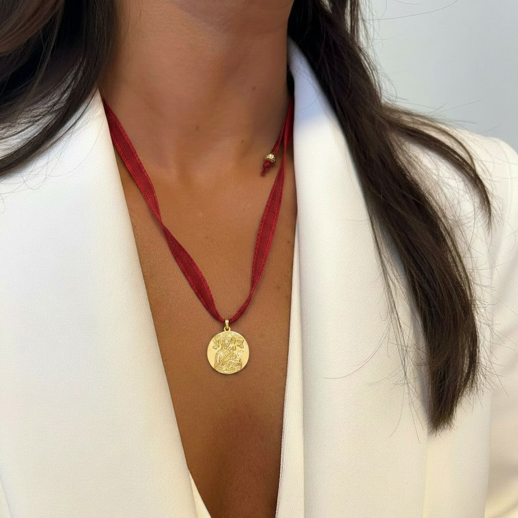 Collar Bendita - rojo