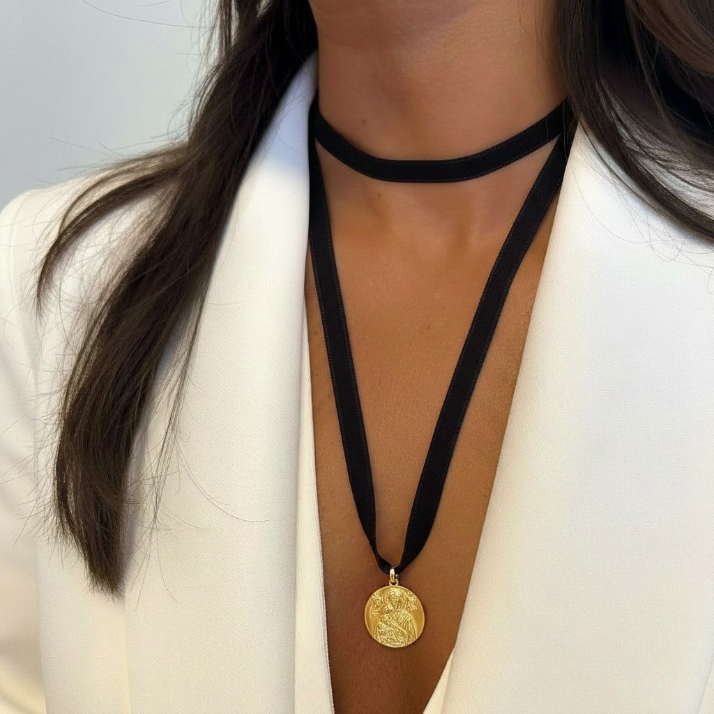 Collar Bendita - negro