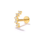 Piercing Siena gold