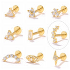 Piercing Siena gold