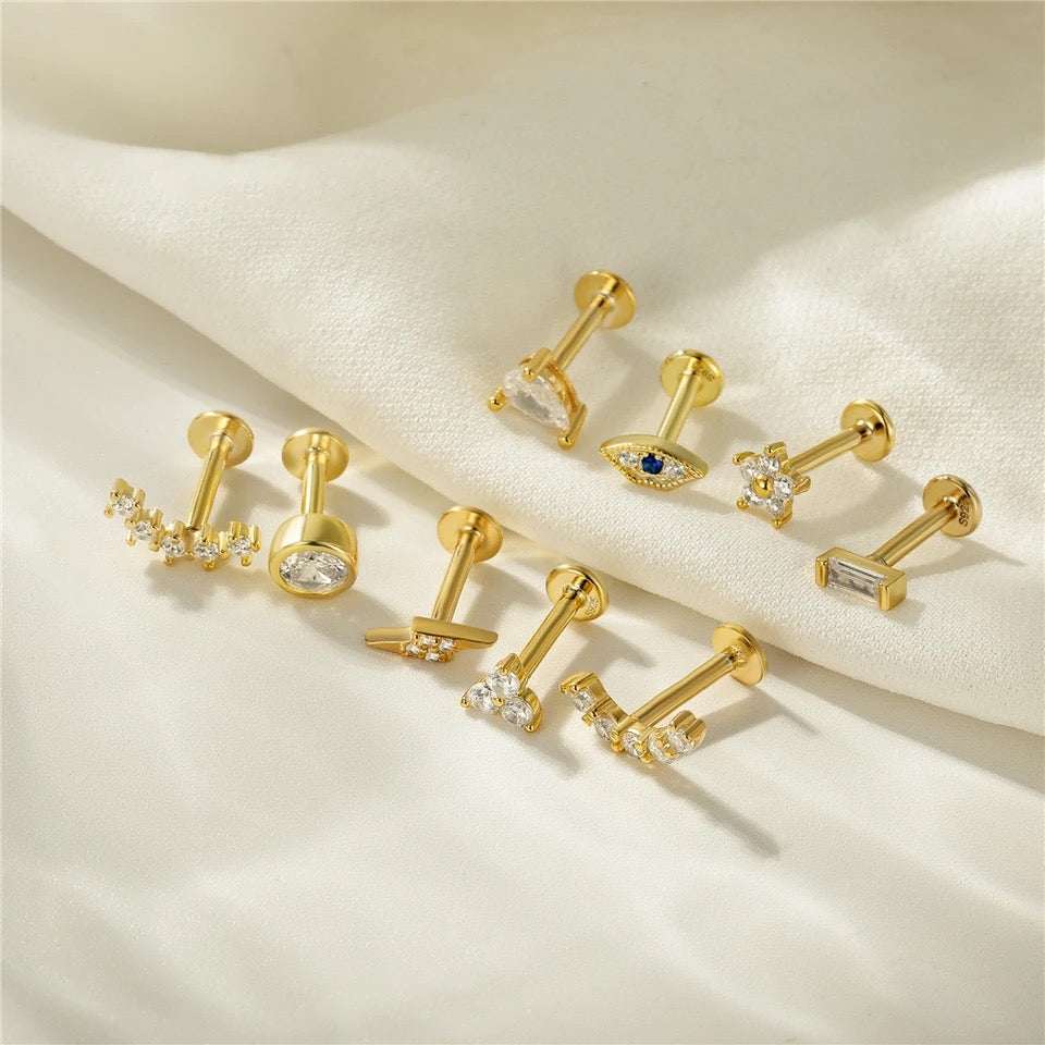 Piercing Siena gold