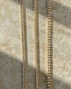 Pulsera Shiny gold rombo