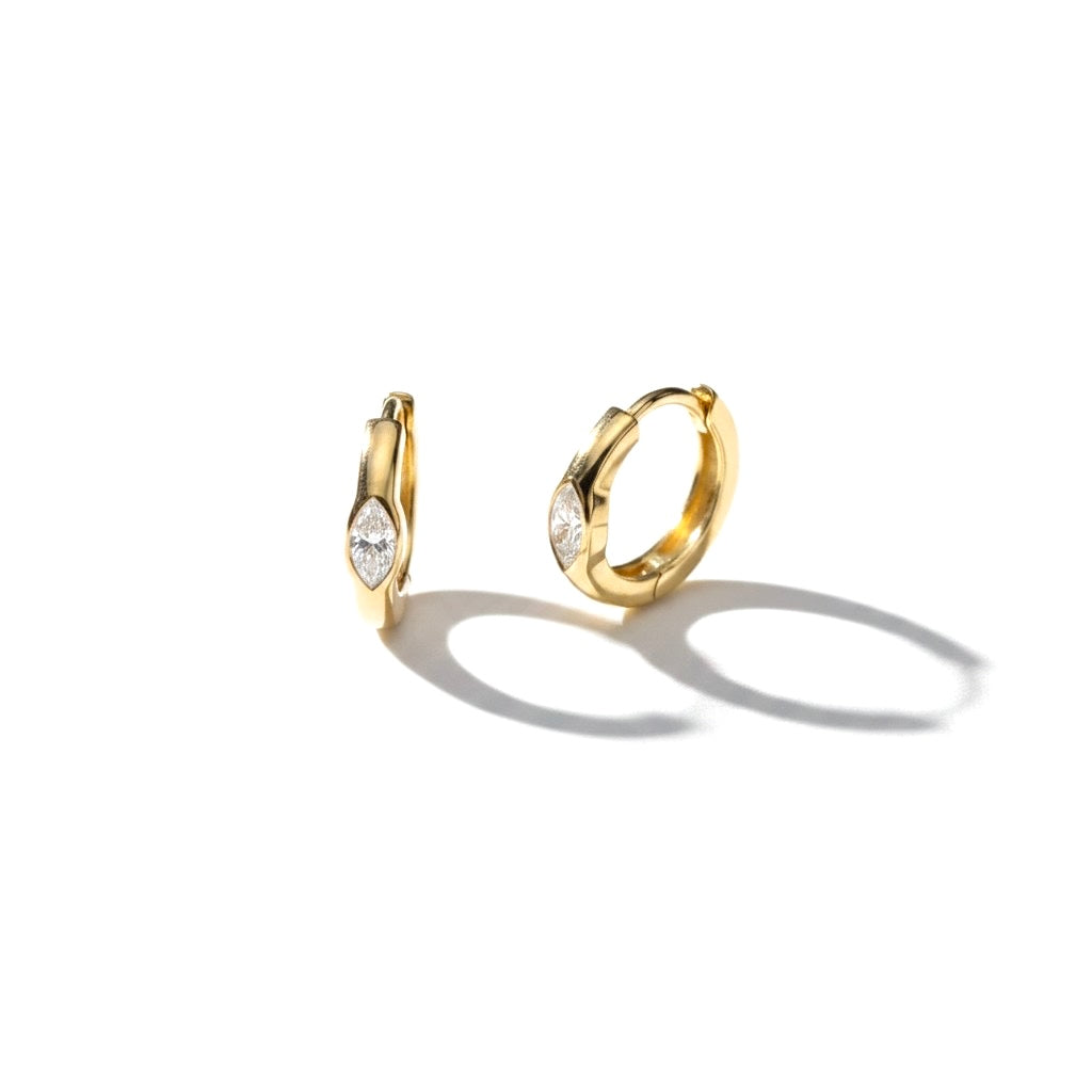 Argollas Clara gold