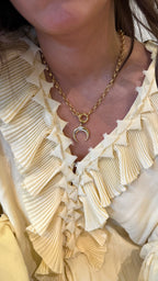 Collar gran luna gold