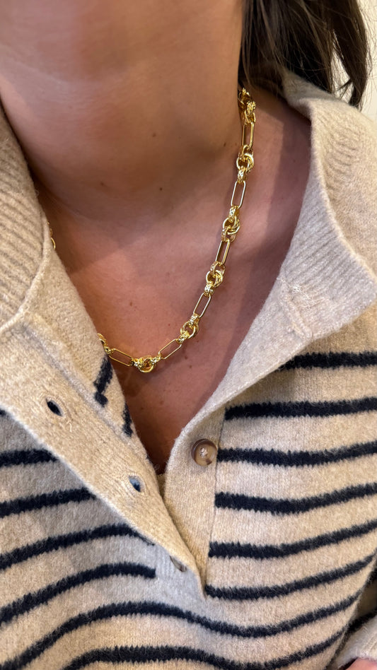 Collar chunky nudos