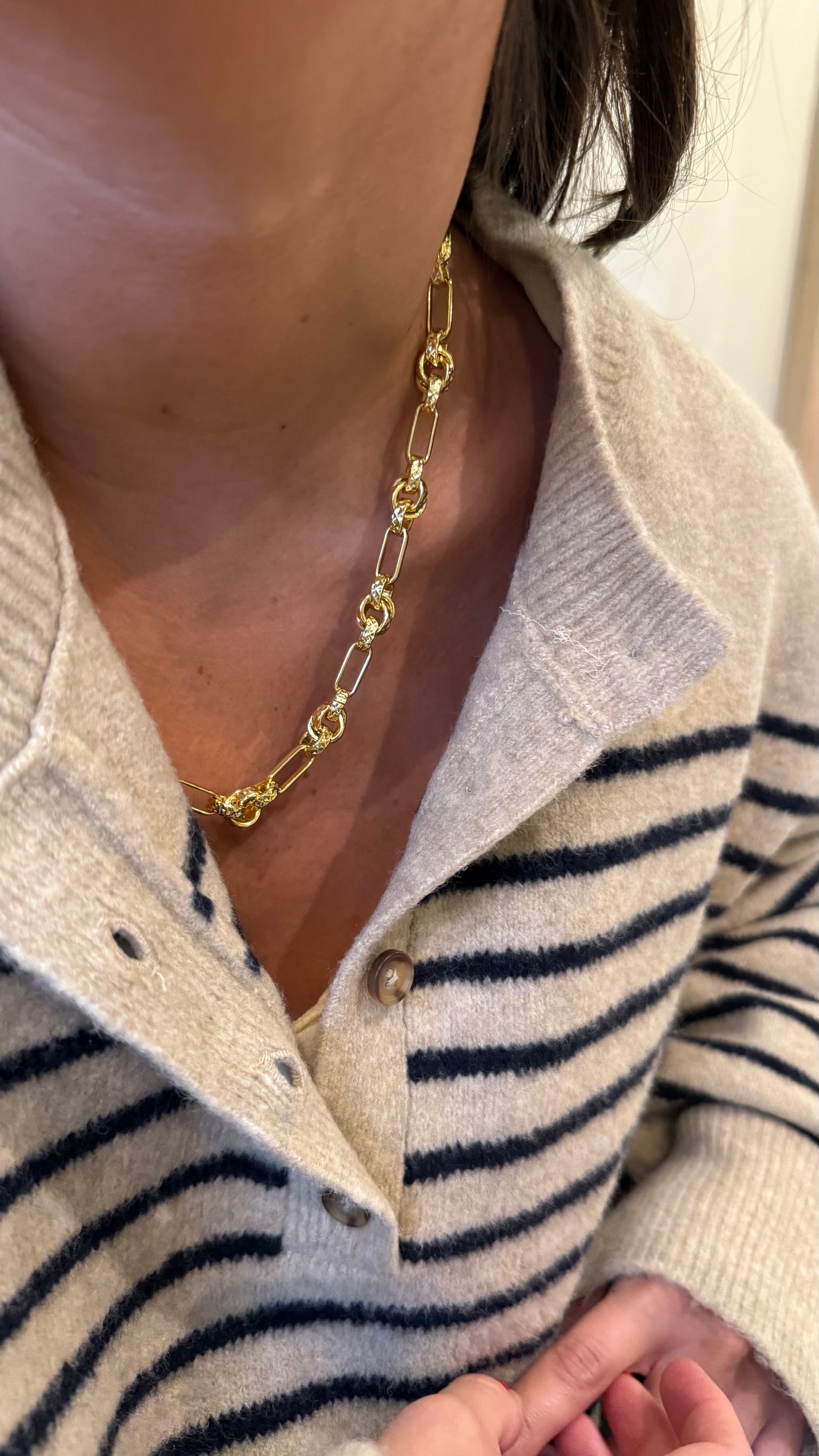 Collar chunky nudos