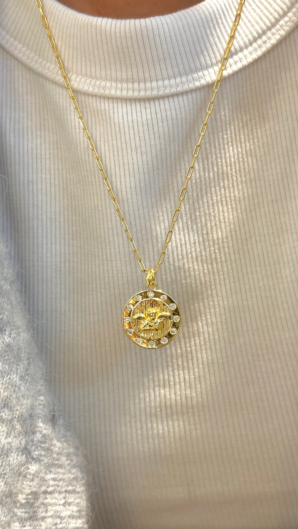 Collar Ángel de la guarda