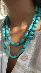 Collar Turquesa formas