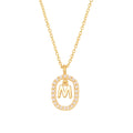 Collar Inicial gold