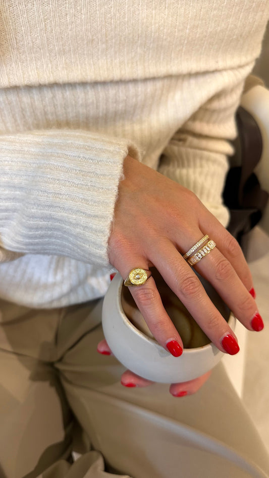 Anillo sello ojo turco