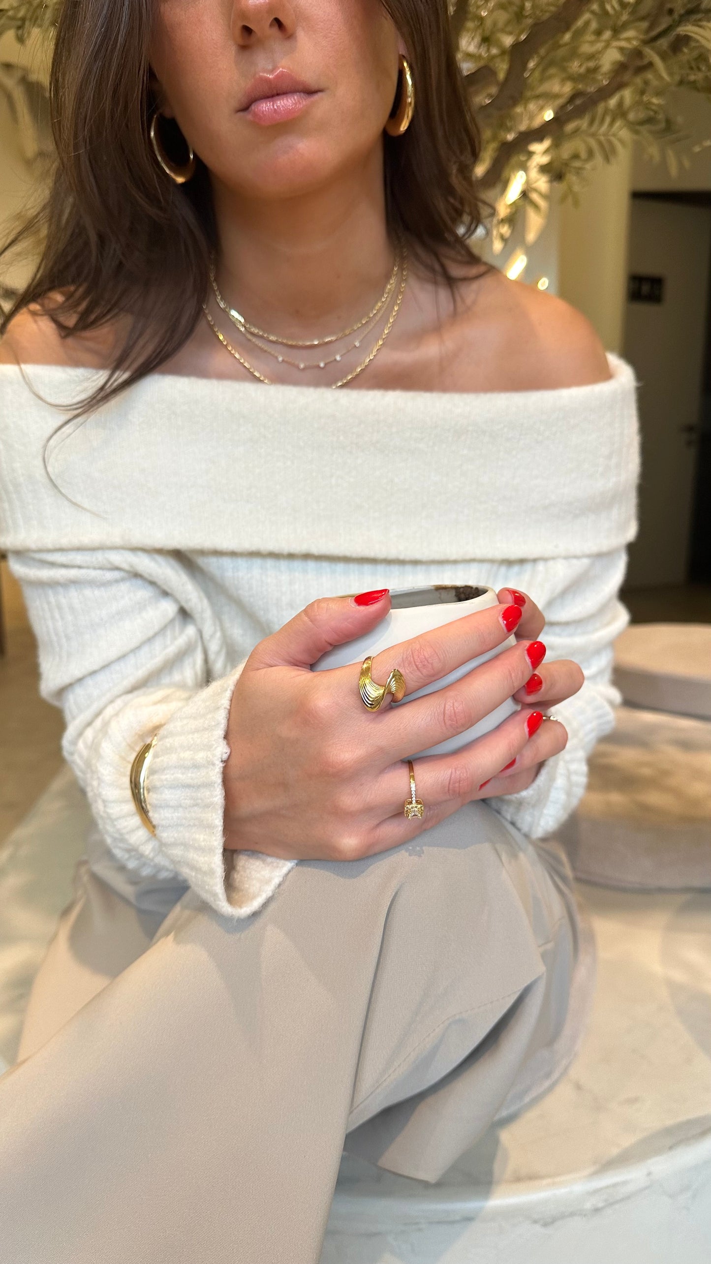 Anillo Twist gold