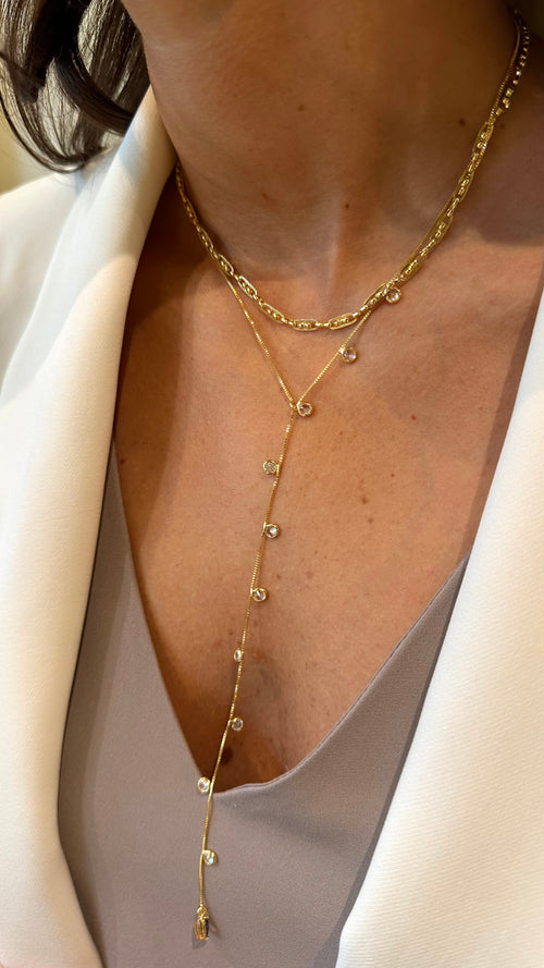 Collar Silvia gold