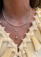 Collar Cogumelo gold