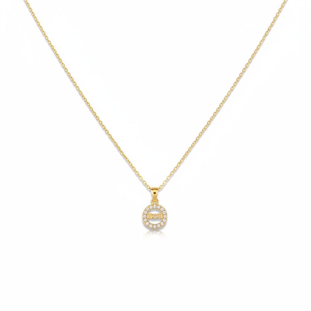 Collar medalla Mom